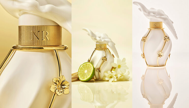 Nina Ricci Unveils a Golden Masterpiece: L’Air du Temps by Anne Brun