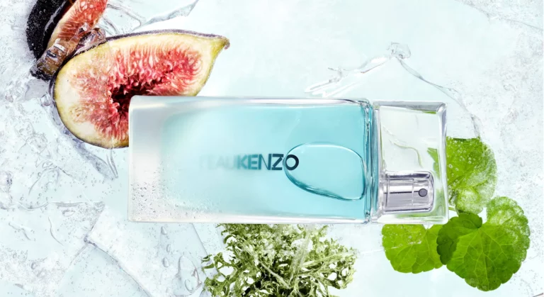 l’eau kenzo glacée pour homme a journey through ice capped sensory gardens