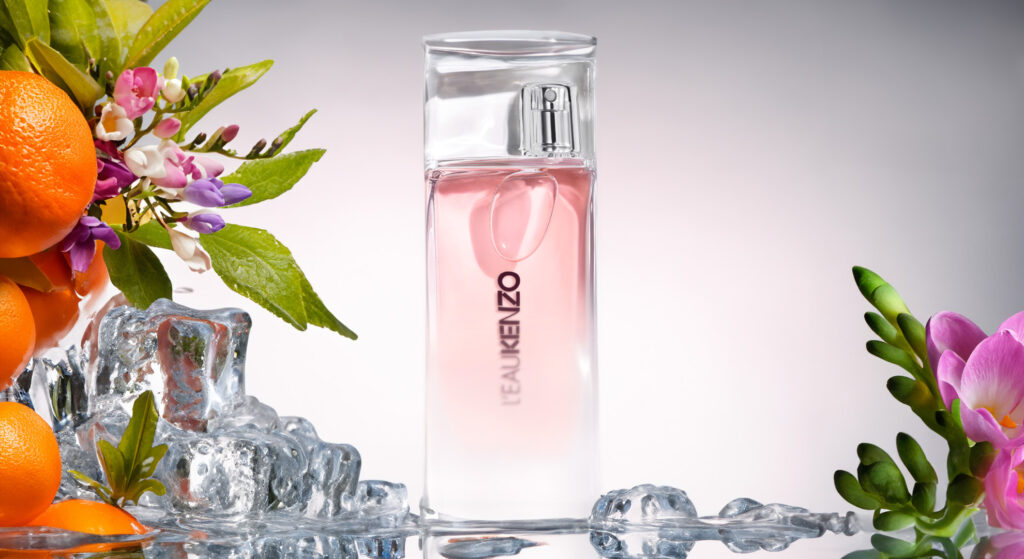 a frozen symphony in a bottle: exploring kenzo's latest aromatic