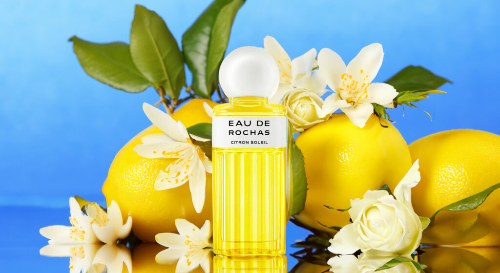 eau de rochas citron soleil is citrus floral musk fragrance