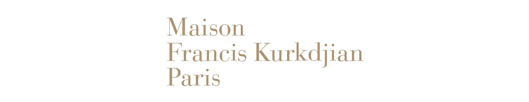 Maison Francis Kurkdjian