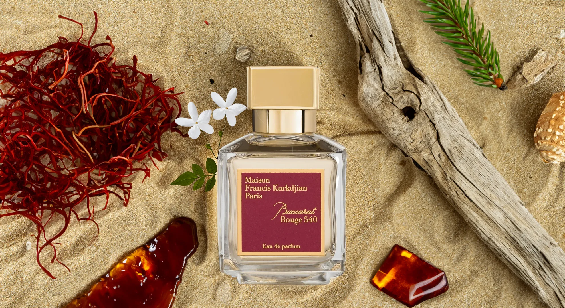 the alchemy of scent baccarat rouge 540 by maison francis kurkdjian