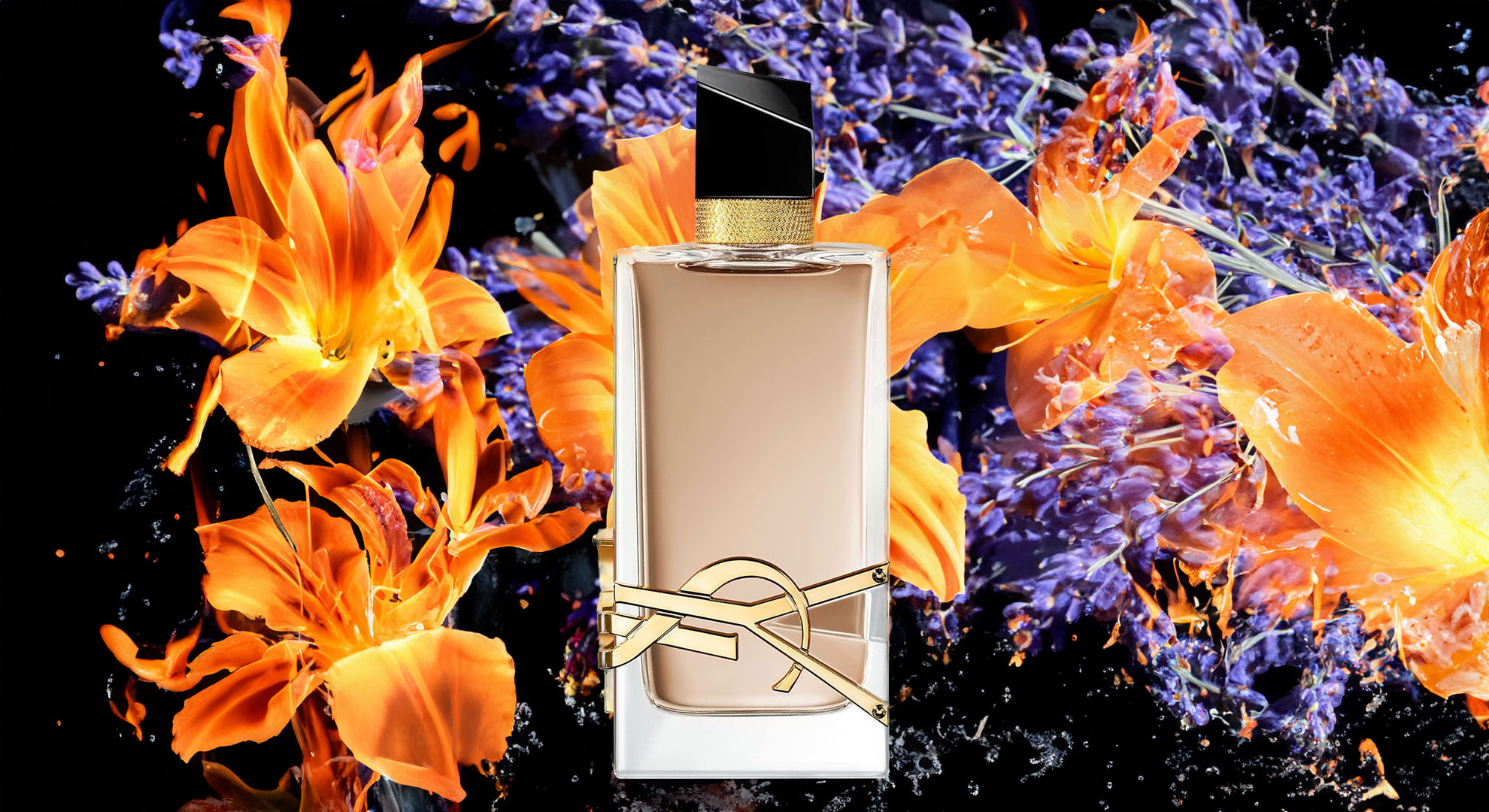yves saint laurent unveils libre flowers & flames a sensual reinvention of a modern classic
