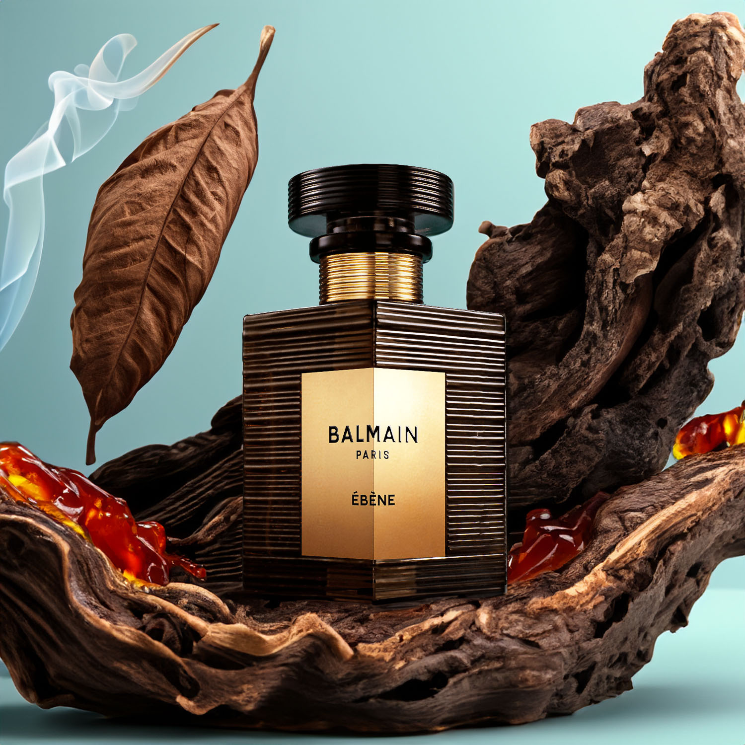 balmain Ébène eau de parfum 2024 woody amber fragrance