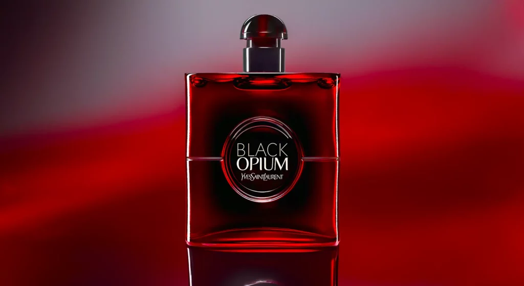 Yves Saint Laurent Black Opium Eau de Parfum Over Red: A Bold New Chapter in the Iconic Collection