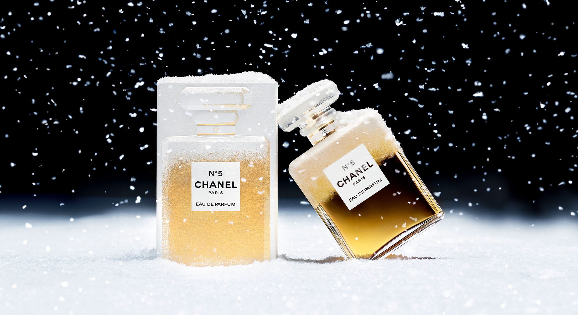 chanel holiday magic the iconic no. 5 gets a festive makeover