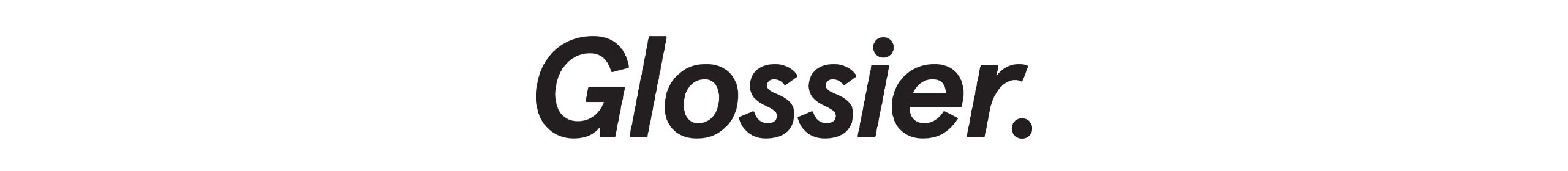 Glossier Brand Logo