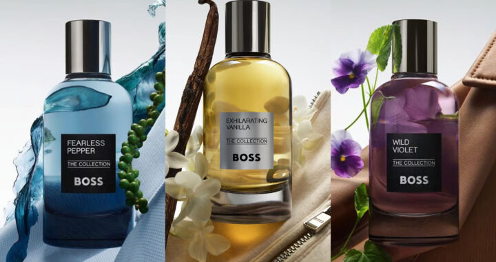 boss the collection introduces exhilarating vanilla, fearless pepper, and wild violet 2024