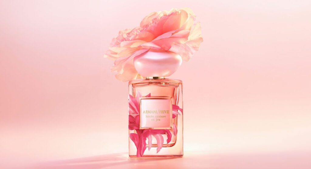 Giorgio Armani Unveils Haute Couture En Jeu Eau de Parfum