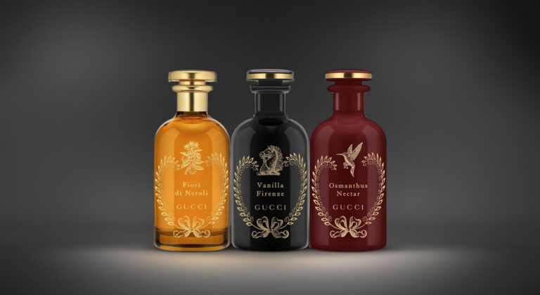 gucci the alchemist’s garden fiori di neroli, vanilla firenze, and osmanthus nectar