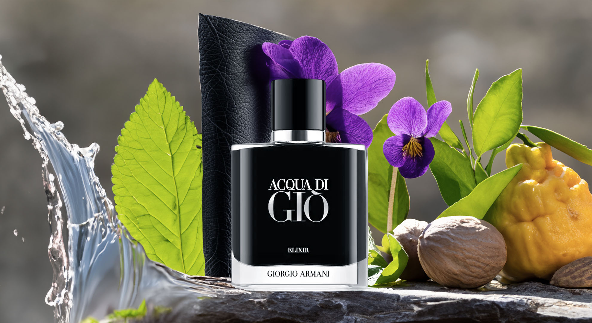 giorgio armani acqua di giò elixir: a new icon of woody aromatic elegance