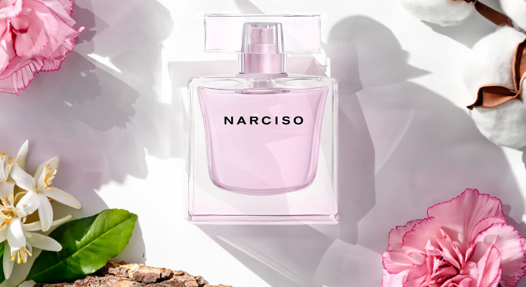 the scent's composition of narciso rodriguez narciso radiante eau de parfum 2025